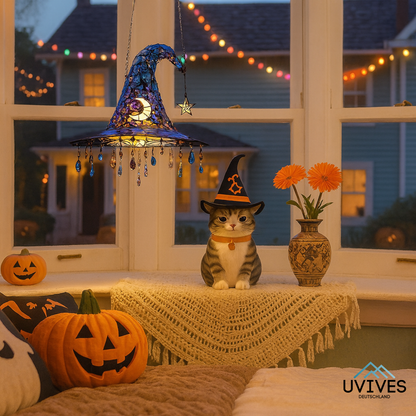 Hanging Witch Hat – Your Enchanted Starry Decor