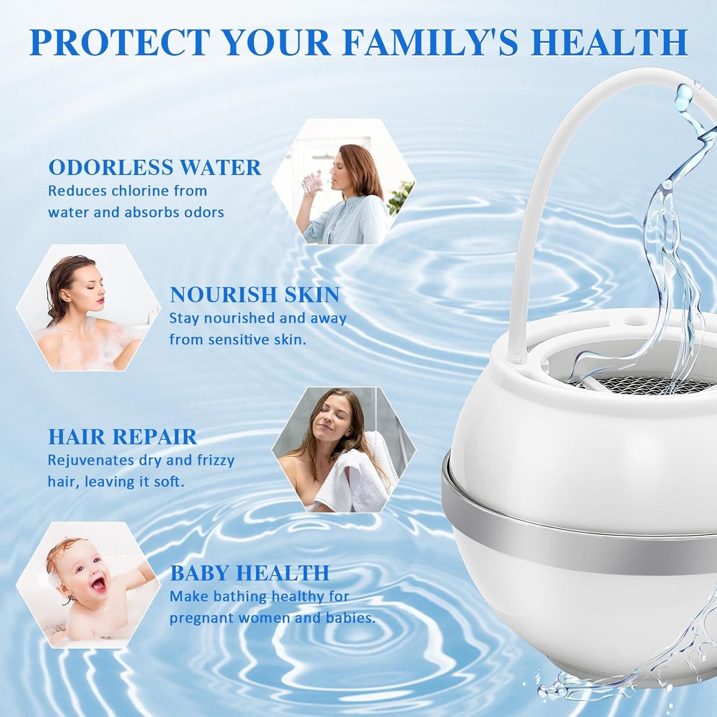 ChildSafe Bath Water Filter for Healthier Bathing