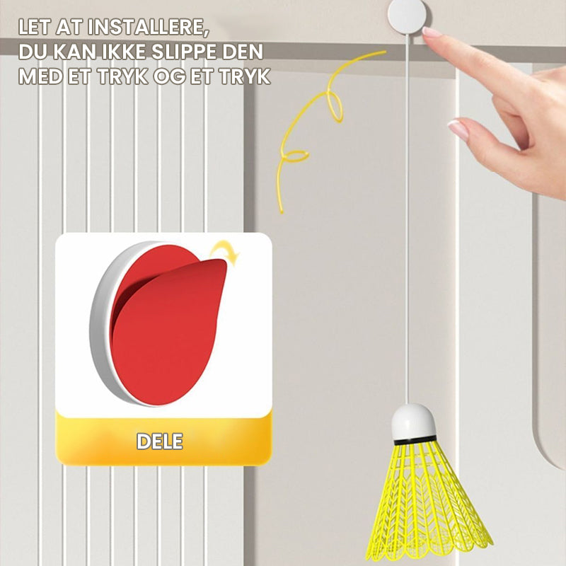 Rebound Badminton Trainer for Solo Practice