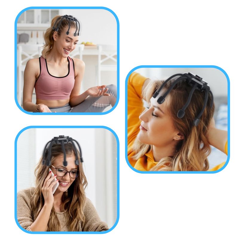 Wireless Scalp Massager for Ultimate Relaxation