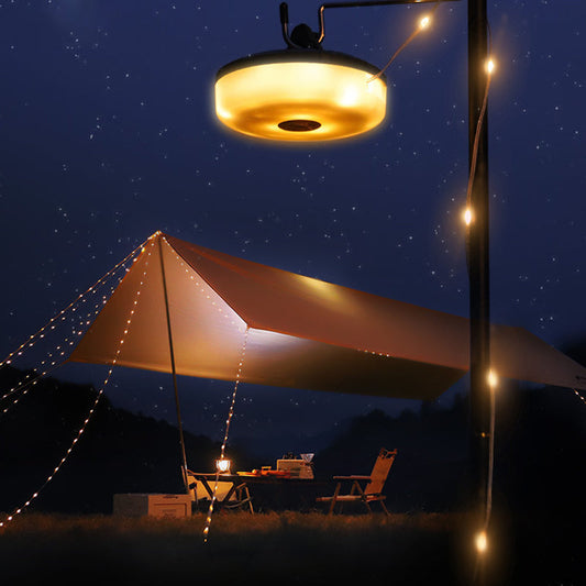 Smart Outdoor Waterproof String Lights with Power Bank