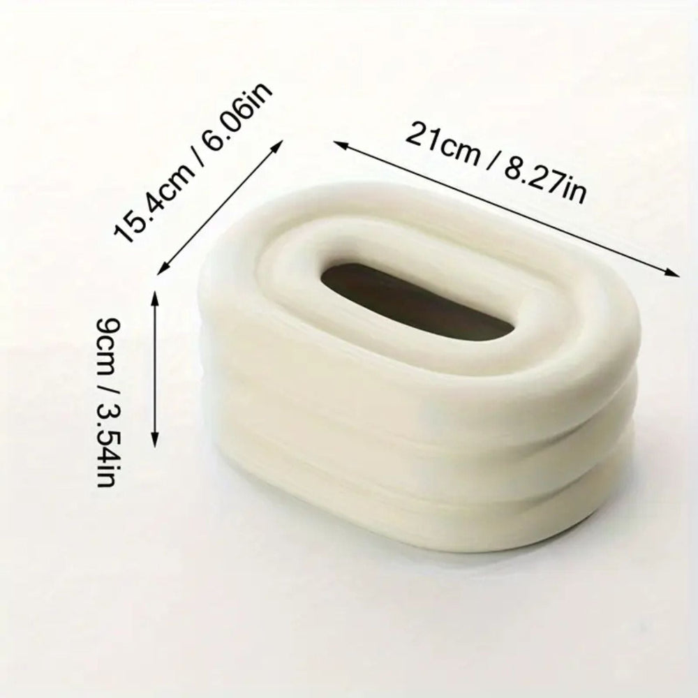 Chic Ceramic Tissue Box for Stylish Living Spaces