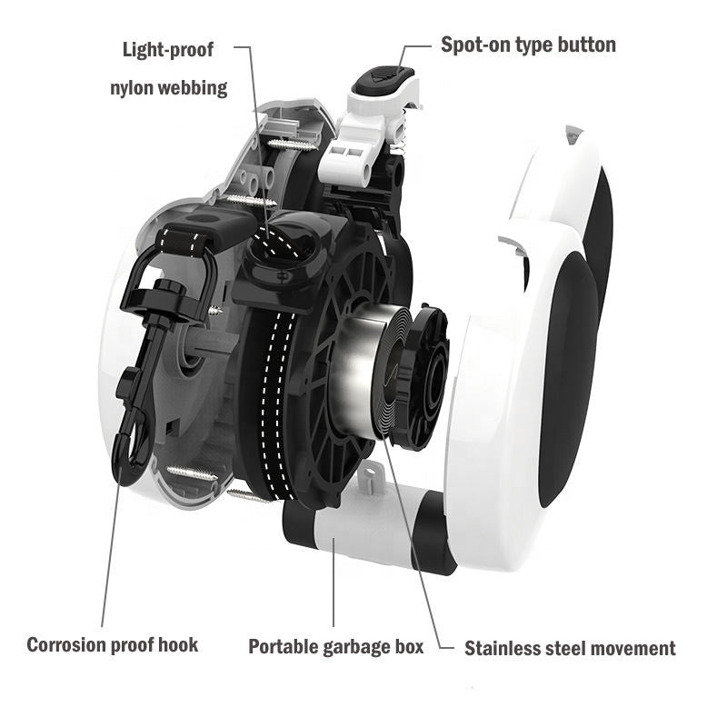 5-in-1 Illuminated Dog Leash for Safe Night Walks