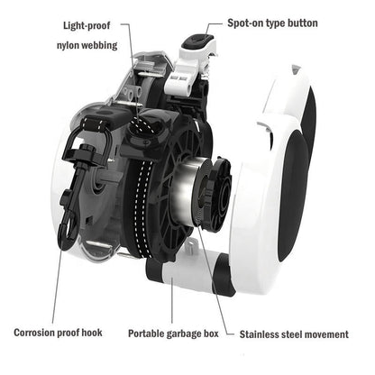 5-in-1 Illuminated Dog Leash for Safe Night Walks