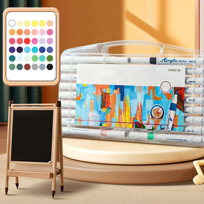 Vibrant Acrylic Paint Markers for Creative Expression