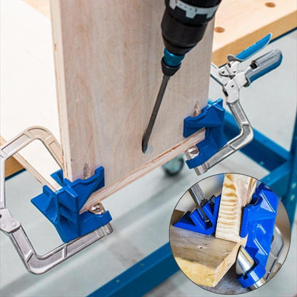 Precision 90-Degree Angle Clamp and T-Support System