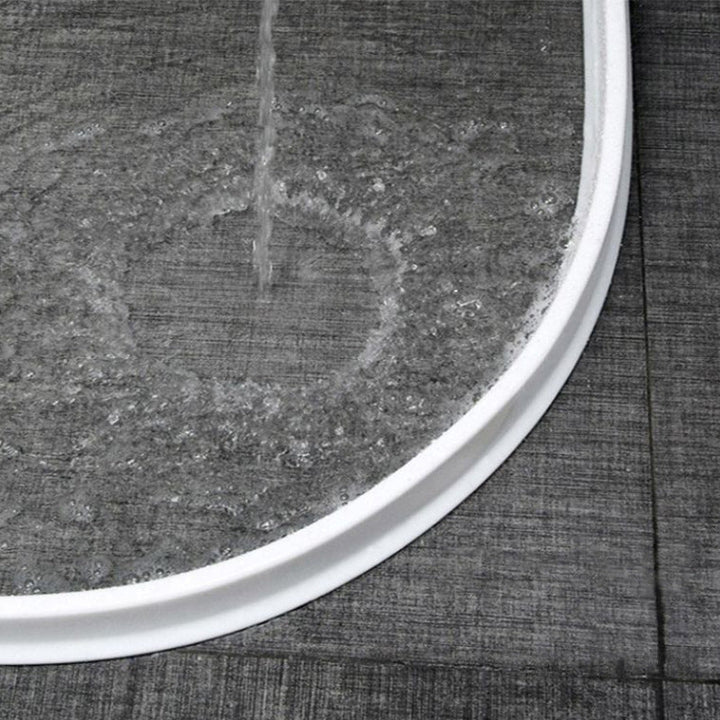 Water-Repellent Silicone Barrier for Showers