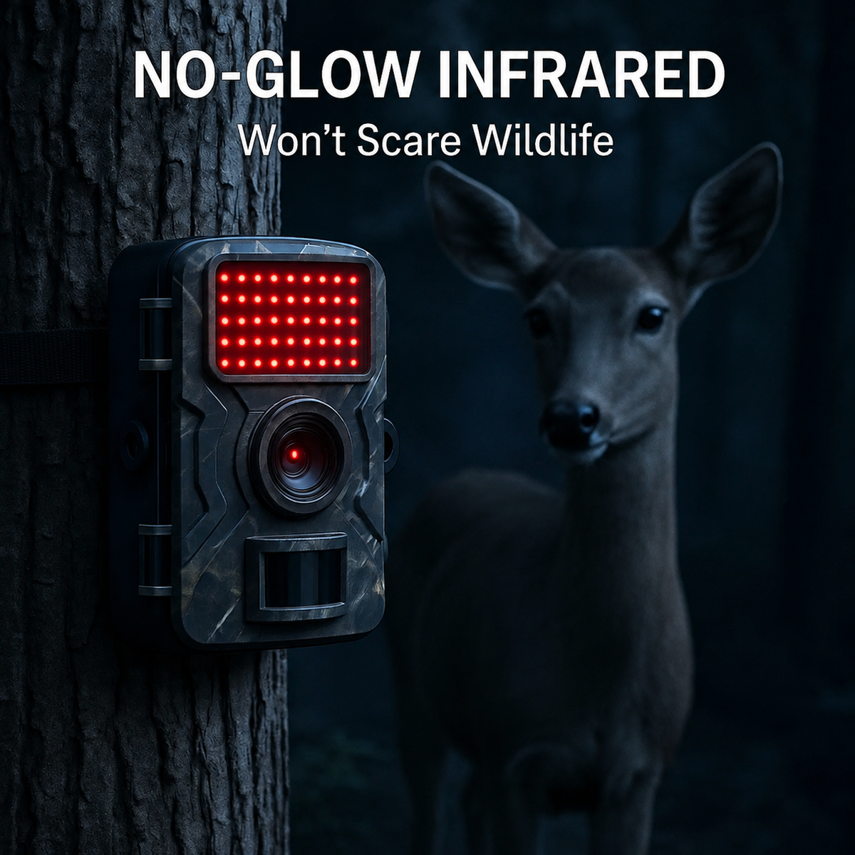 Nighttime Wildlife Observation Camera with Infrared Capability