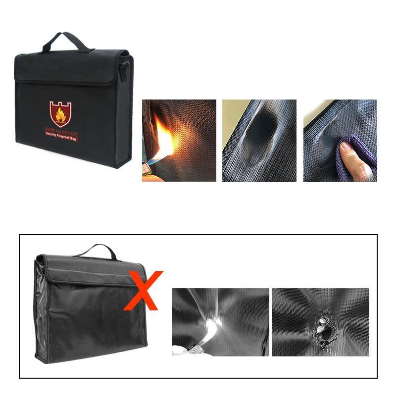 Water-Resistant and Fireproof Document Holder
