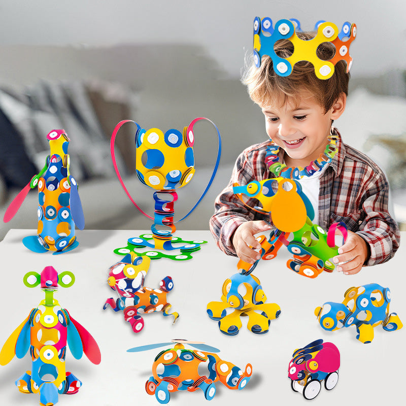 Magnetic Building Blocks for Creative Exploration