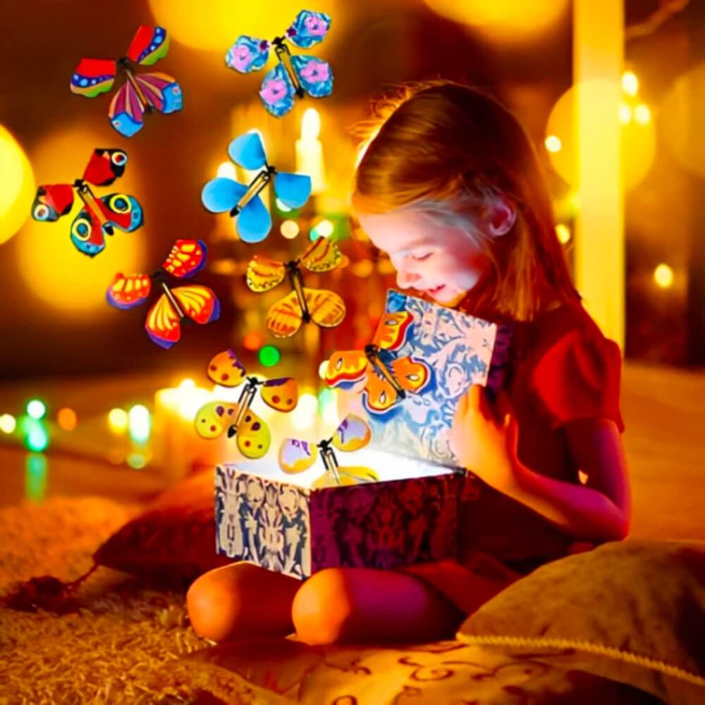 Flying Butterflies – Magical Surprise for Cards & Gift Boxes | Reusable Party Highlight for Birthdays & Weddings