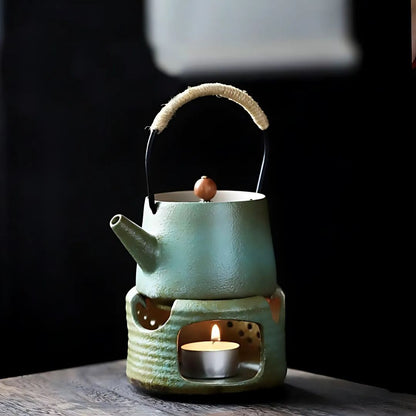 Ceramic Teapot Set in Japanese Design