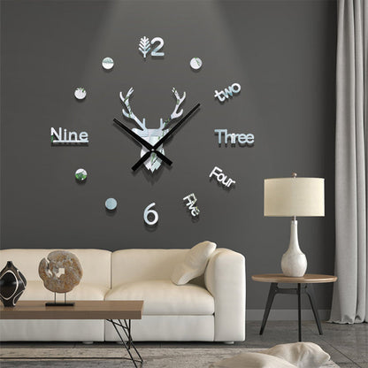 Stylish 3D Acrylic Wall Clock for Modern Homes