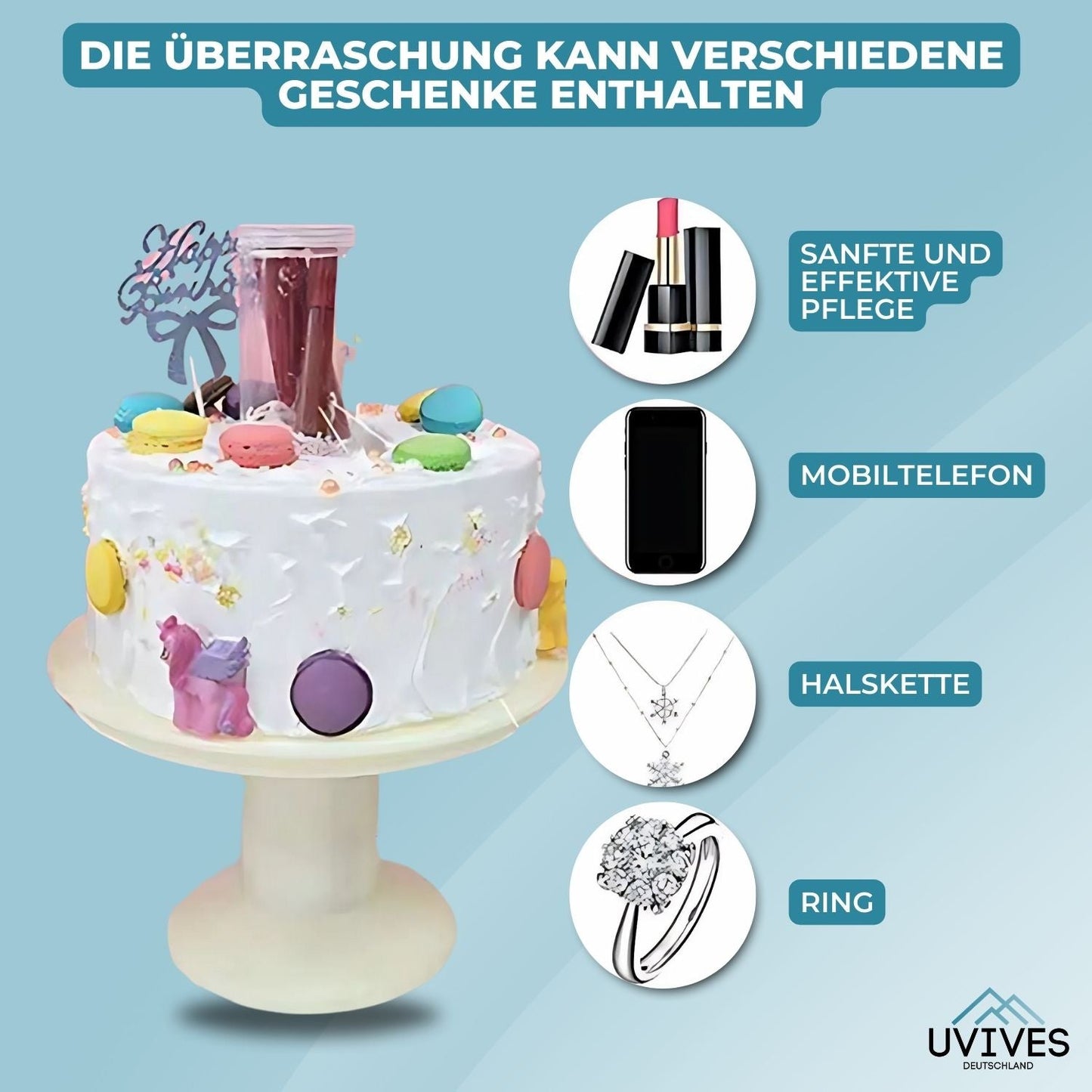 Surprise Cake Stand for Pop Cakes