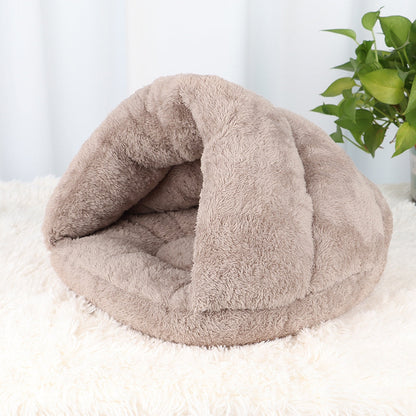 Snug Retreat Pet Cave Bed for Ultimate Comfort