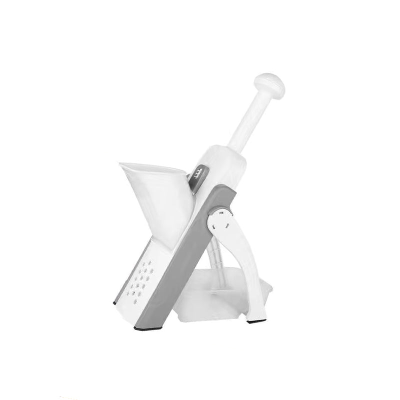Versatile Vegetable Slicer with Adjustable Safety Features