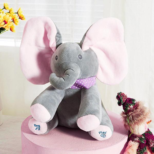 Cuddle & Play Interactive Elephant Plush Toy