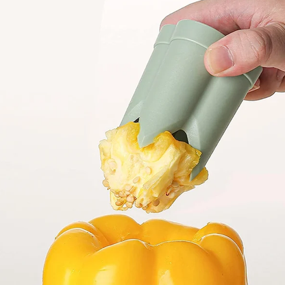Dual-Function Fruit and Veggie Corer Tool
