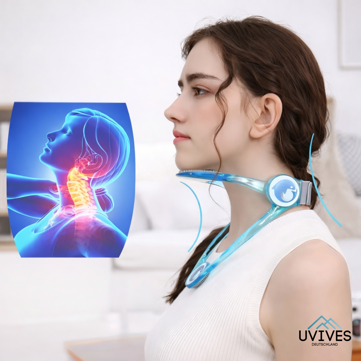 Adjustable Posture Support for Quick Neck Pain Relief