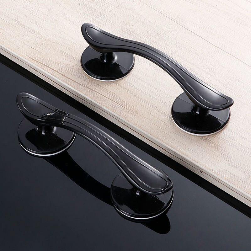 2-Pack No-Drill Cabinet Handles for Effortless Style