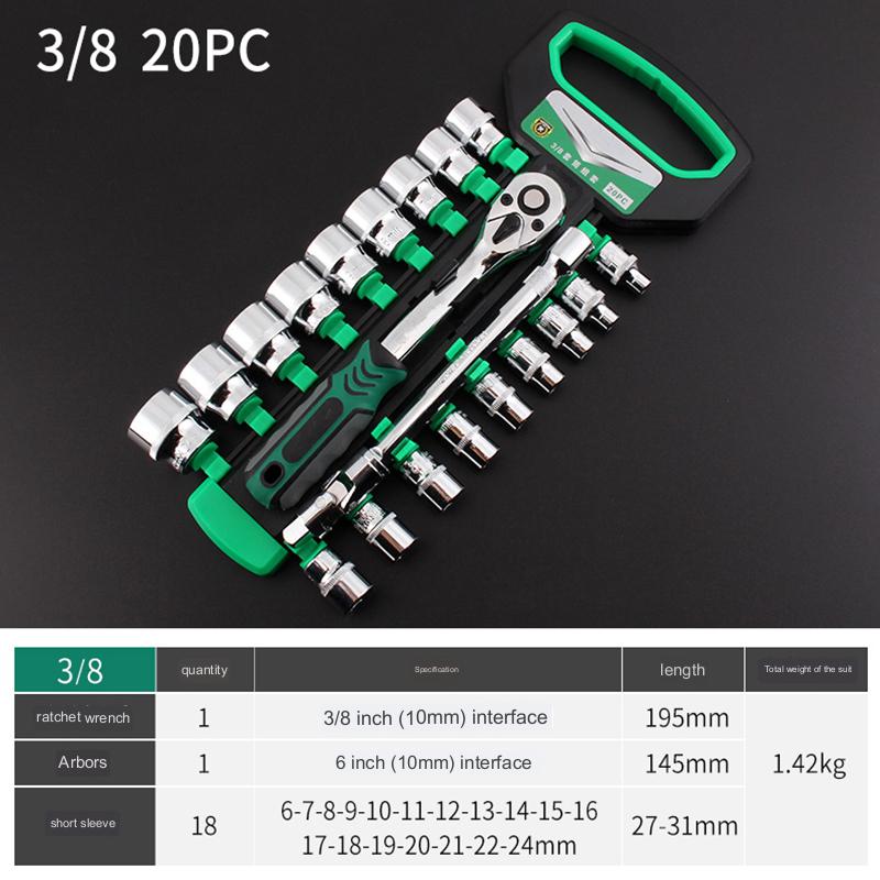 Multi-Function Wrench Tool Set for Various Sizes