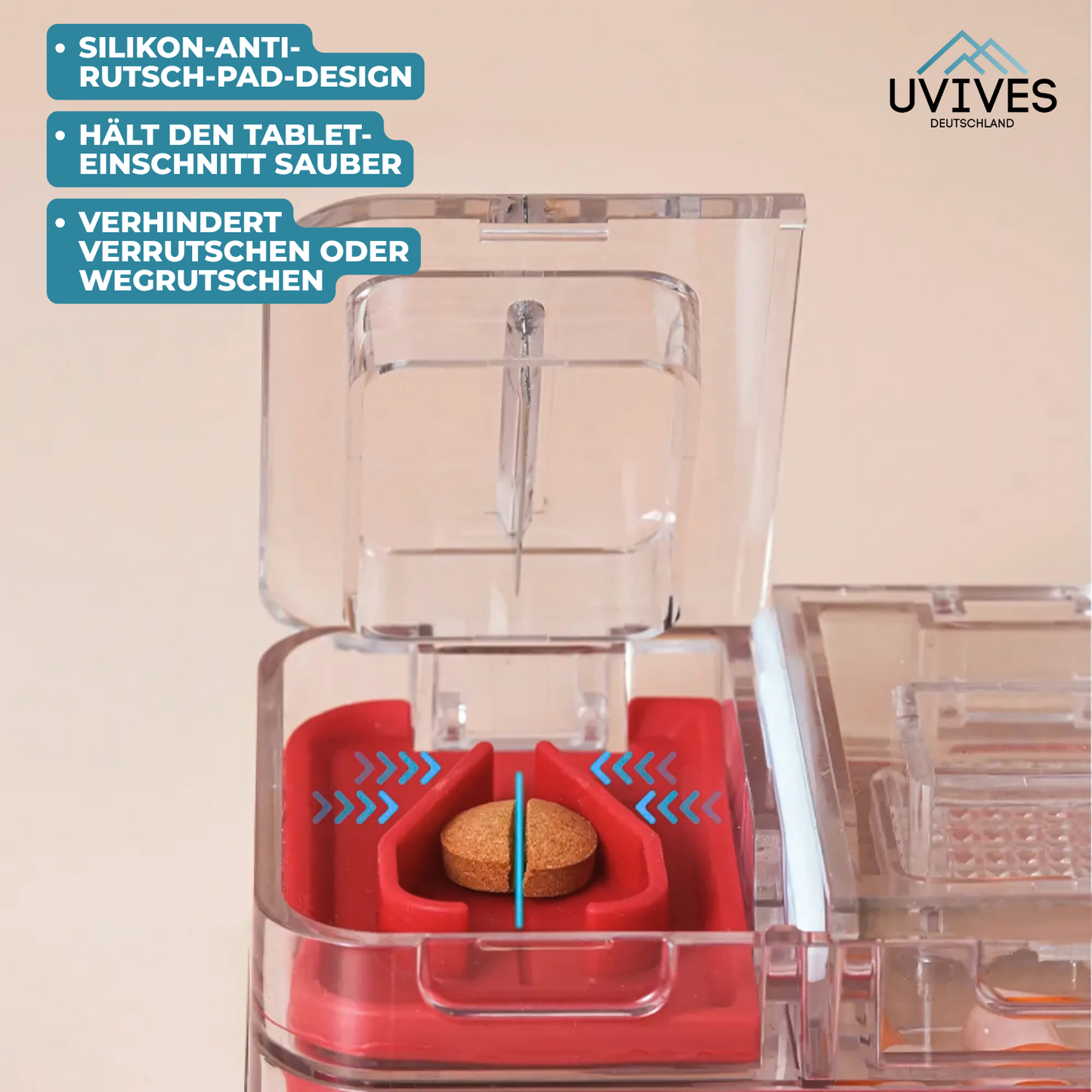 Buy One Get One Free | Smart 2-in-1 Pill Organizer with Built-in Cutter