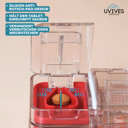 Buy One Get One Free | Smart 2-in-1 Pill Organizer with Built-in Cutter