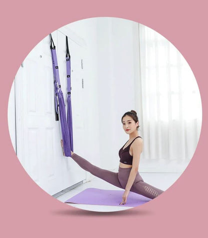 FlexiStretch Pro - Adjustable Yoga Strap for Full-Body Workout