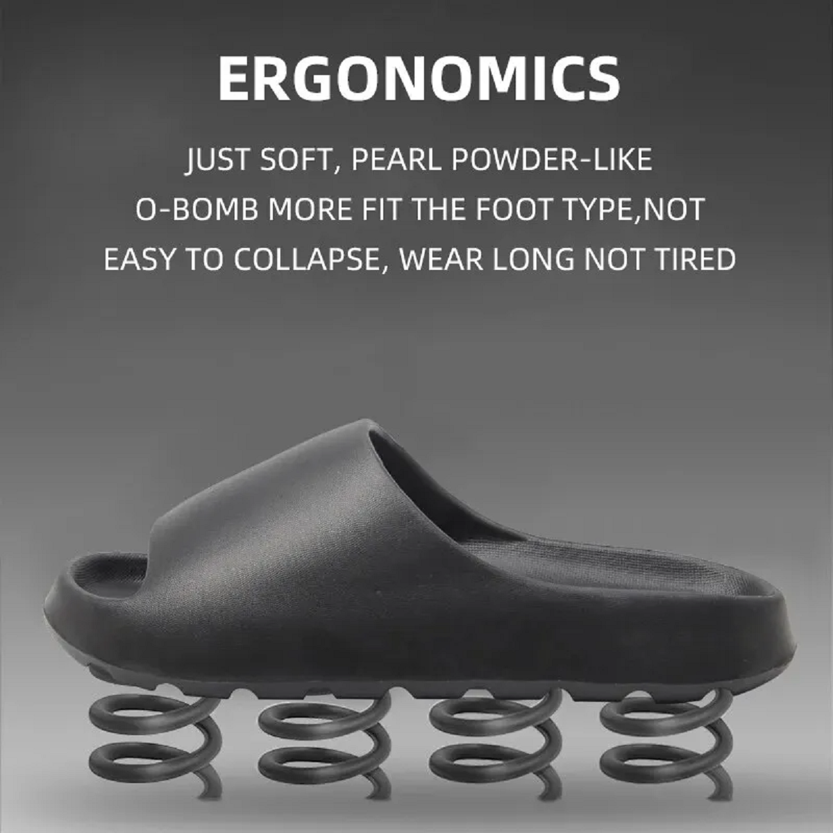 Lightweight Non-Slip Shower Slides – Soft Comfortable Slippers