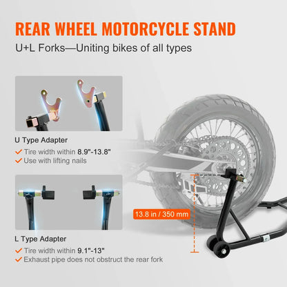 Heavy-Duty Motorcycle Lift Stand for Effortless Maintenance
