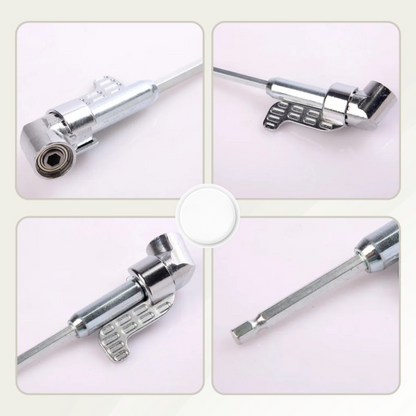 Compact 105° Drill Adapter for Tight Spaces