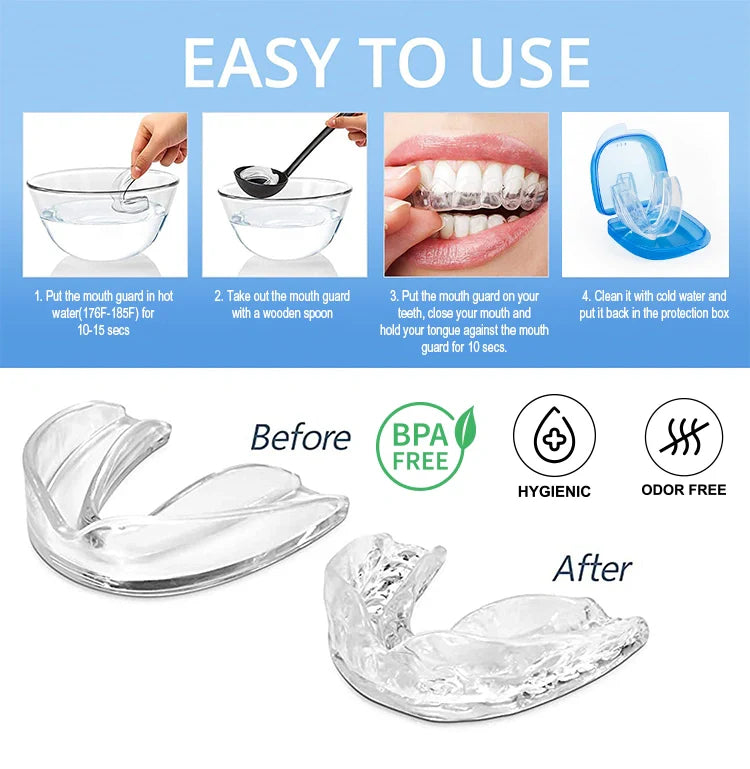 SleepWell Athletic Mouth Guard & Nighttime Protector