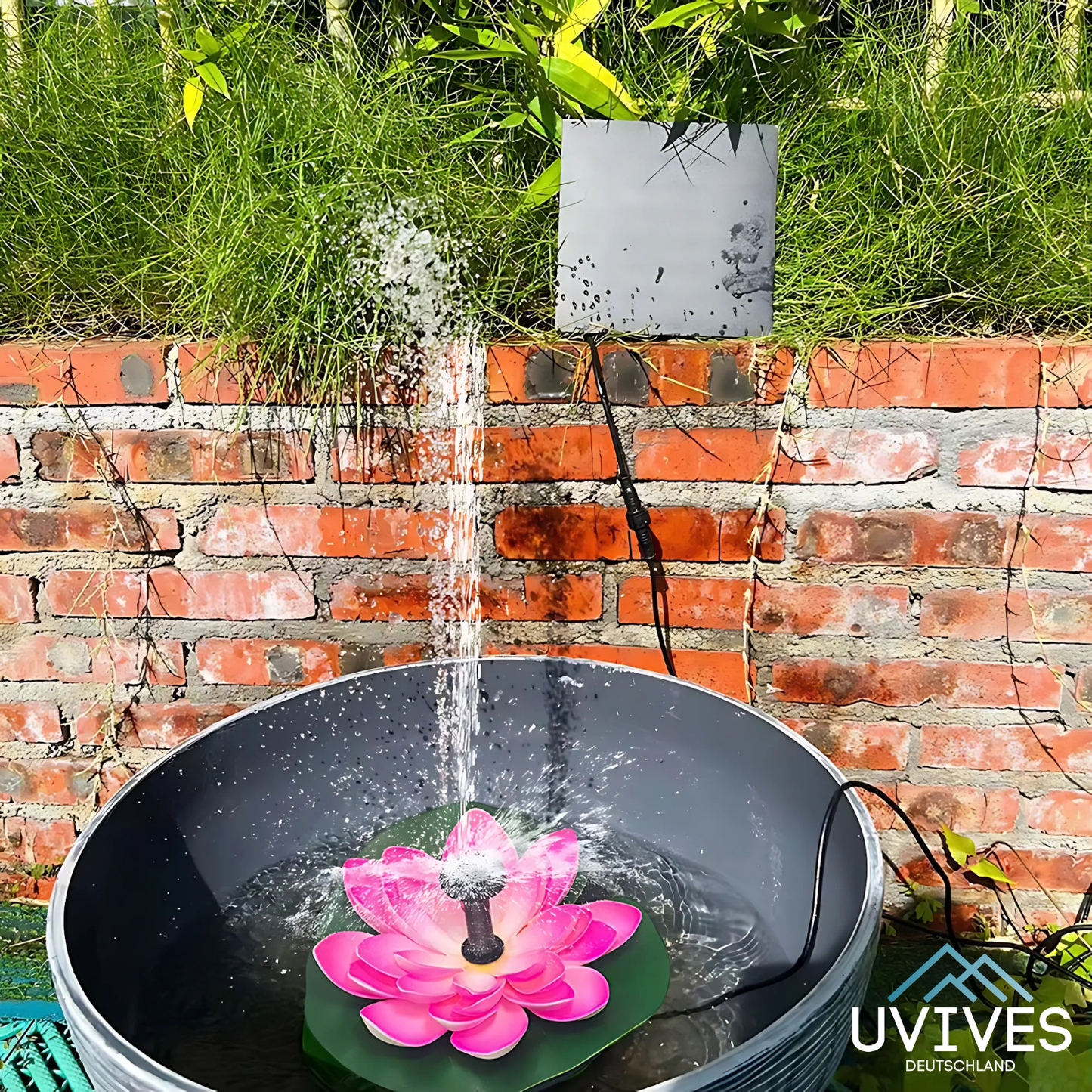 Solar Fountain for Your Garden – Sun-Activated Water Feature