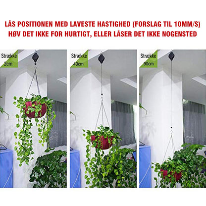 Adjustable Hanging Plant Hook System