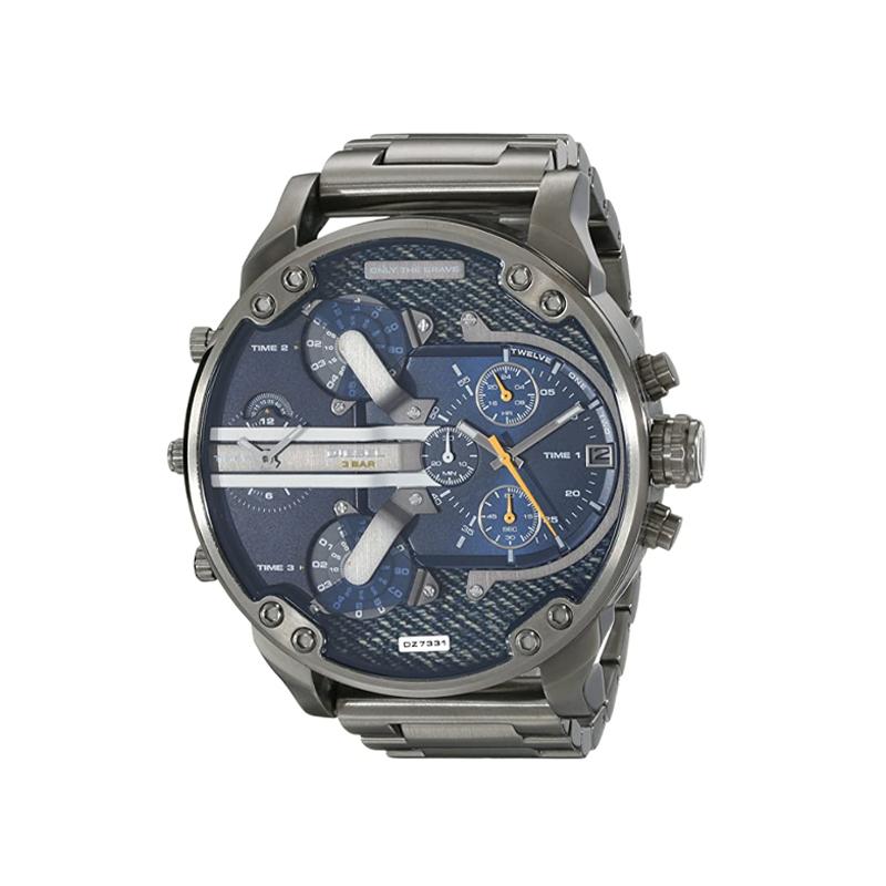Stainless Steel Quartz Chronograph Timepiece