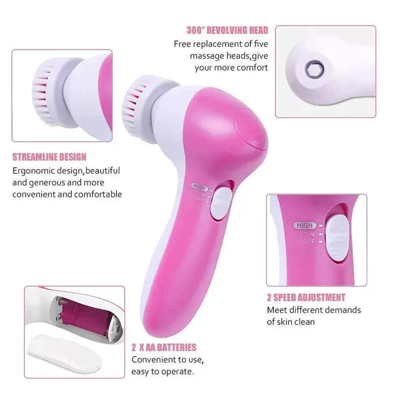 All-in-One Facial Care Massager for Radiant Skin