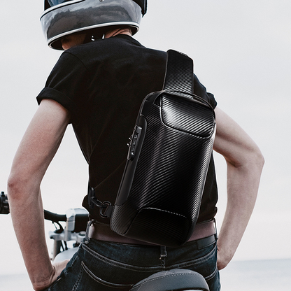 Secure and Stylish Crossbody Bag with Charging Feature