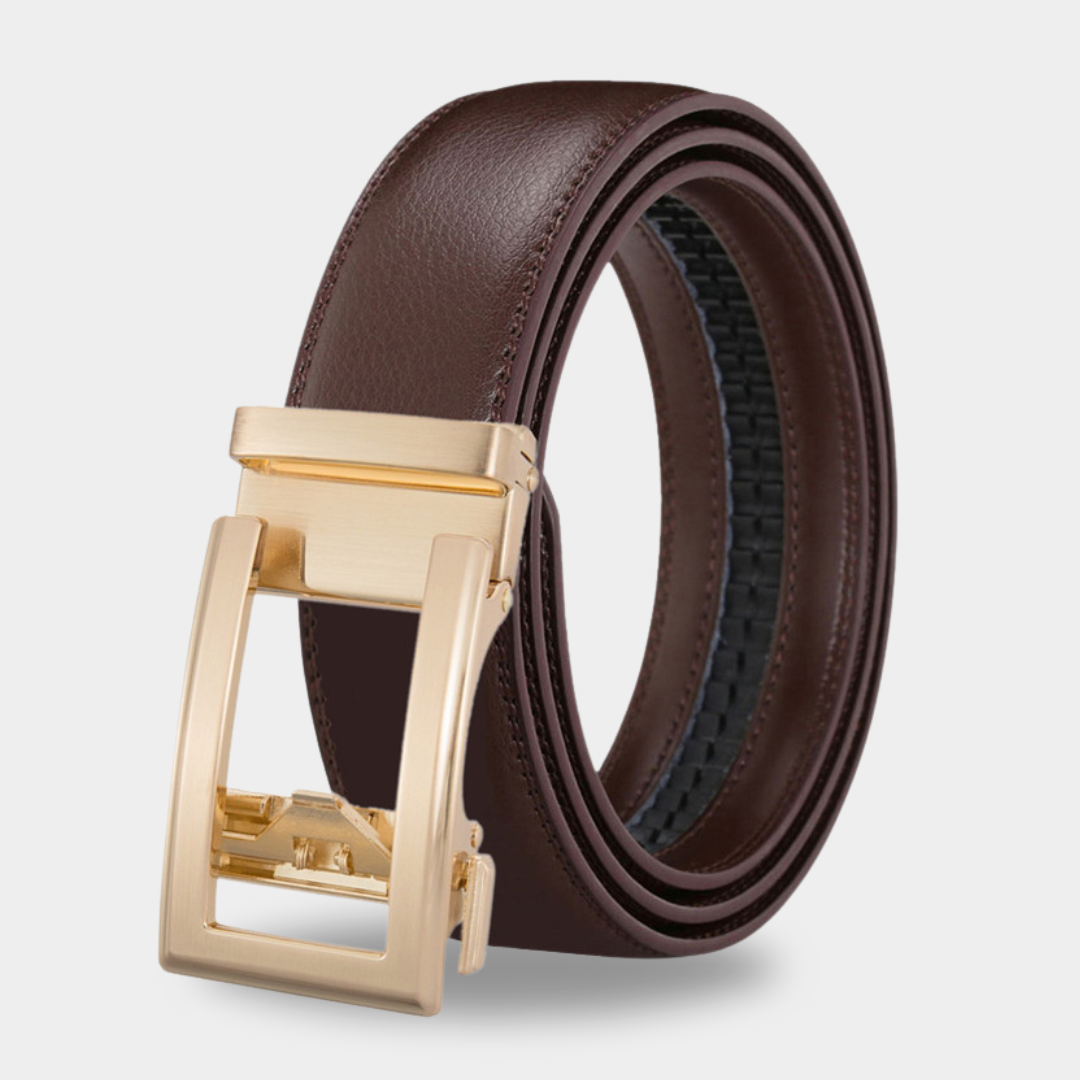 Men's Belt with Automatic Buckle | Precision, Style & Comfort