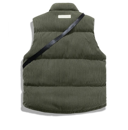 Men's Casual Sleeveless Vest Jacket - Versatile Warm Waistcoat