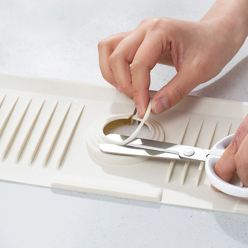 Ultimate Silicone Mat for Kitchen Faucets with Smart Drainage