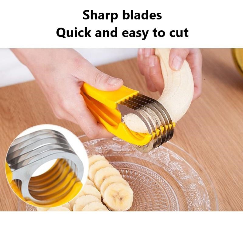 Banana Slicer in Stainless Steel Material