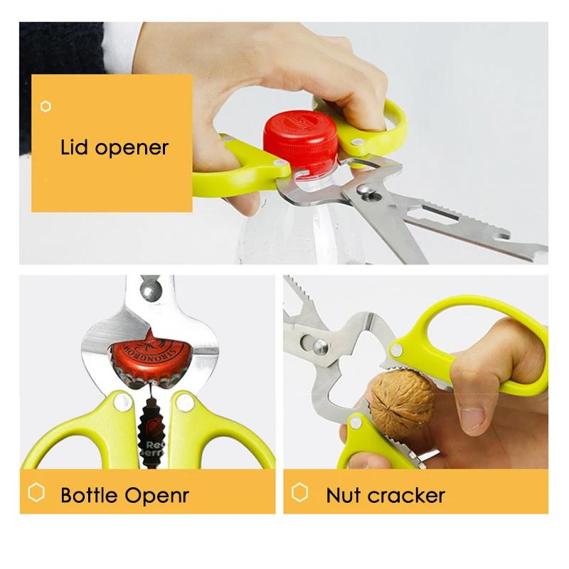 Versatile 10-in-1 Multi-Tool Scissors for Every Task