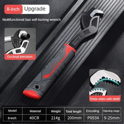 Versatile Smart Wrench | Self-Adjusting Tool for All Fasteners