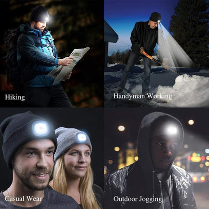Illuminate Your Adventures with a Rechargeable LED Beanie