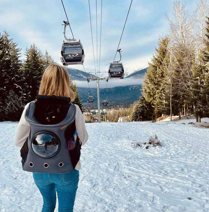 Cat Carrier Backpack with Bubble Window – Roomy and Comfortable Design