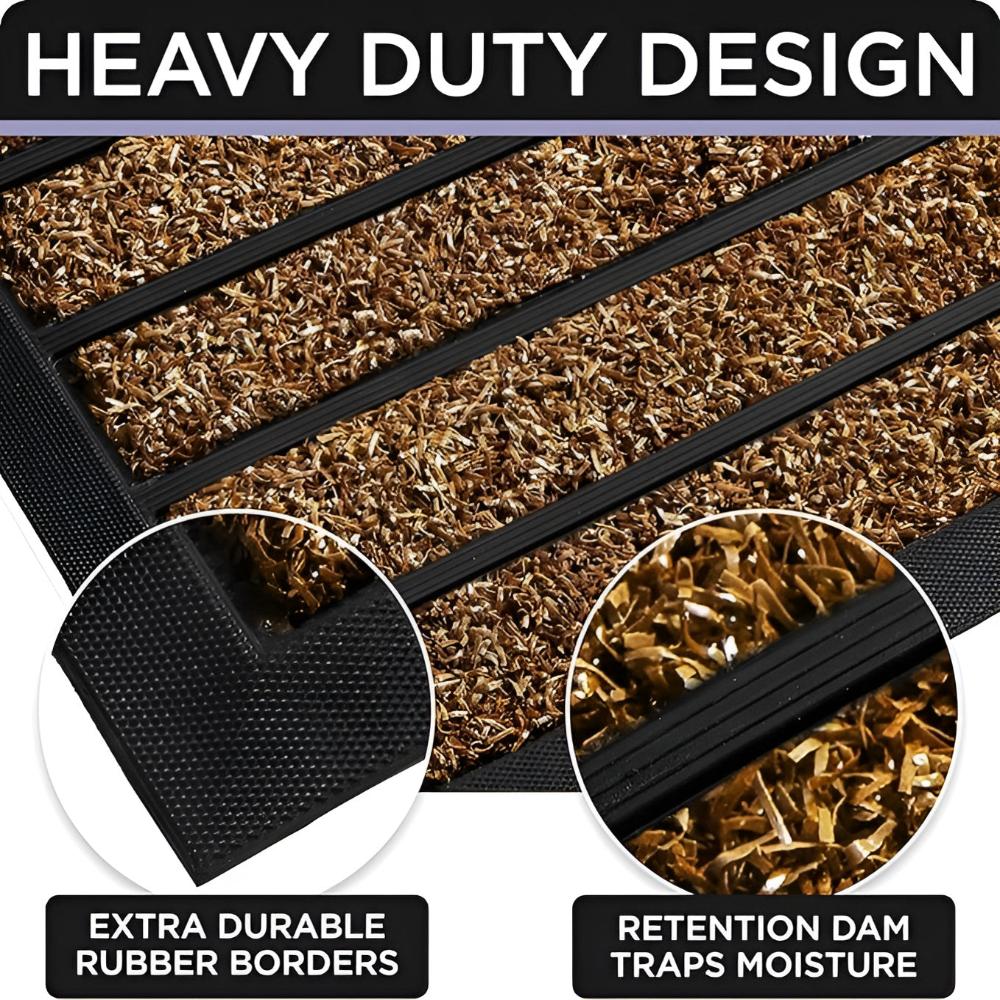 Stylish and Sturdy Entryway Mat for Every Home