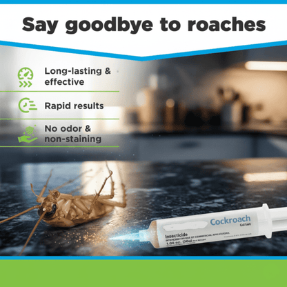 Cockroach Gel Bait for Indoor and Outdoor Pest Control
