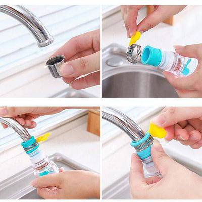 360-Degree Rotating Kitchen Showerhead Attachment