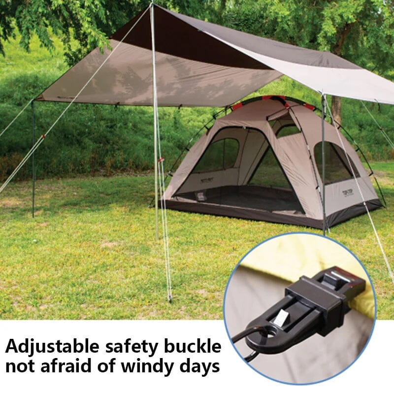 Heavy Duty Adjustable Lock Grip for Tarpaulin and Shade Fabric