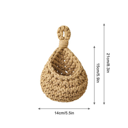 Stylish Eco-Friendly Hanging Storage Basket